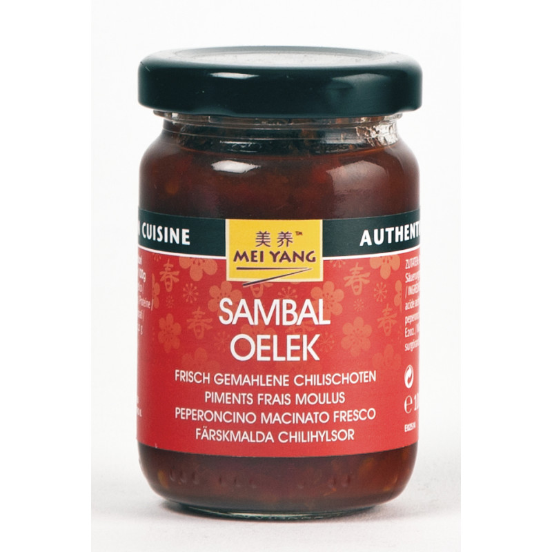 SALSA DE GUINDILLA FRESCA (SAMBAL OELEK) BOTE 100g
